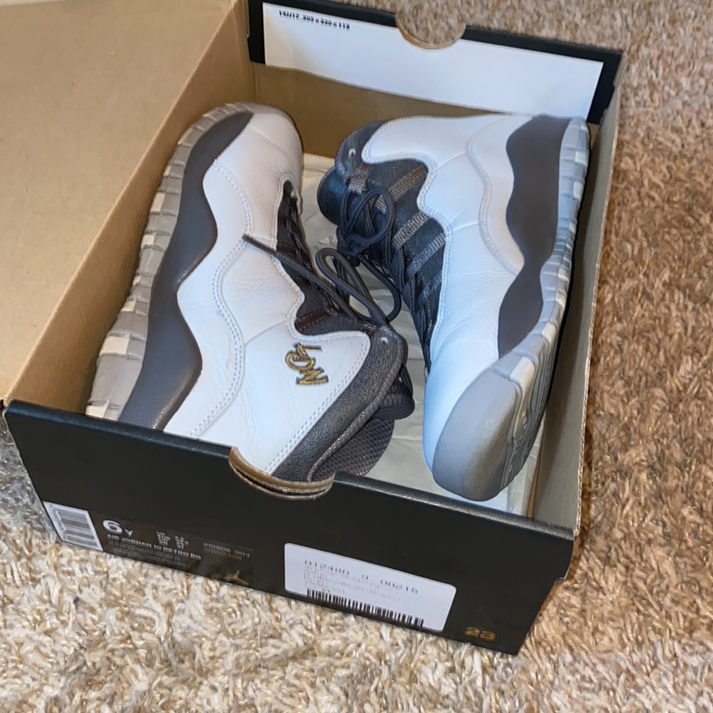🤍 RARE 🤍 Jordan Retro 10 “London” 🤍 size 6Y/7.5 womens/6 mens - Picture 6 of 8